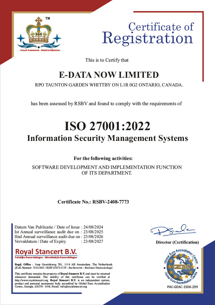 EDN ISO 27001